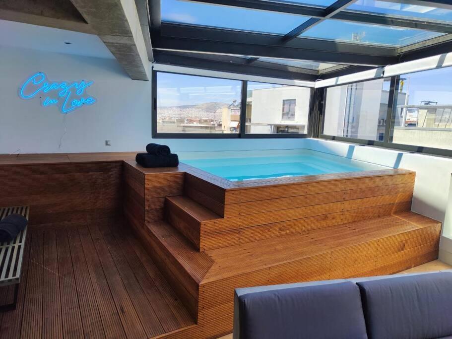 Gazi Pool House Lejlighed Athen Eksteriør billede